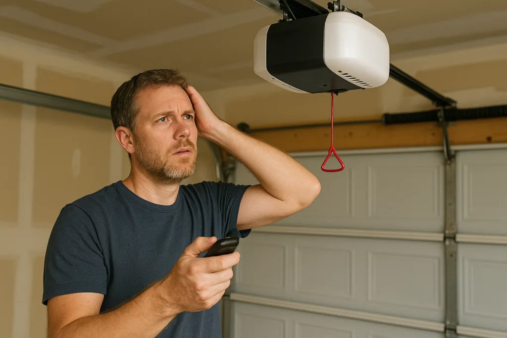 garage door opener not working