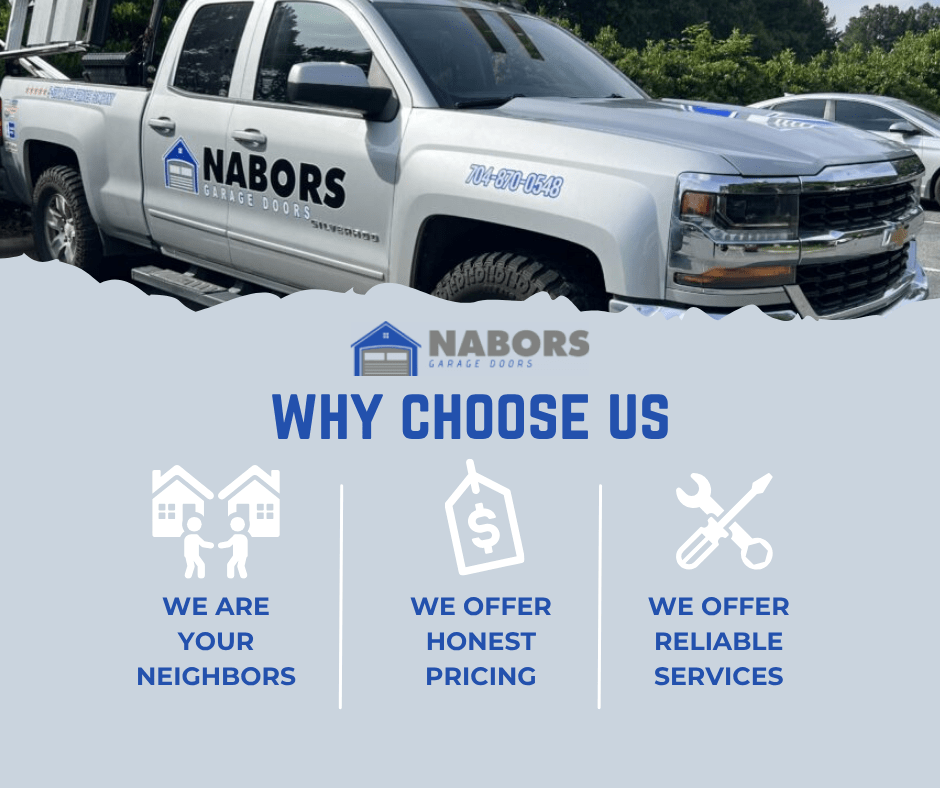 Best garage door repair company near you in Cornelius, NC